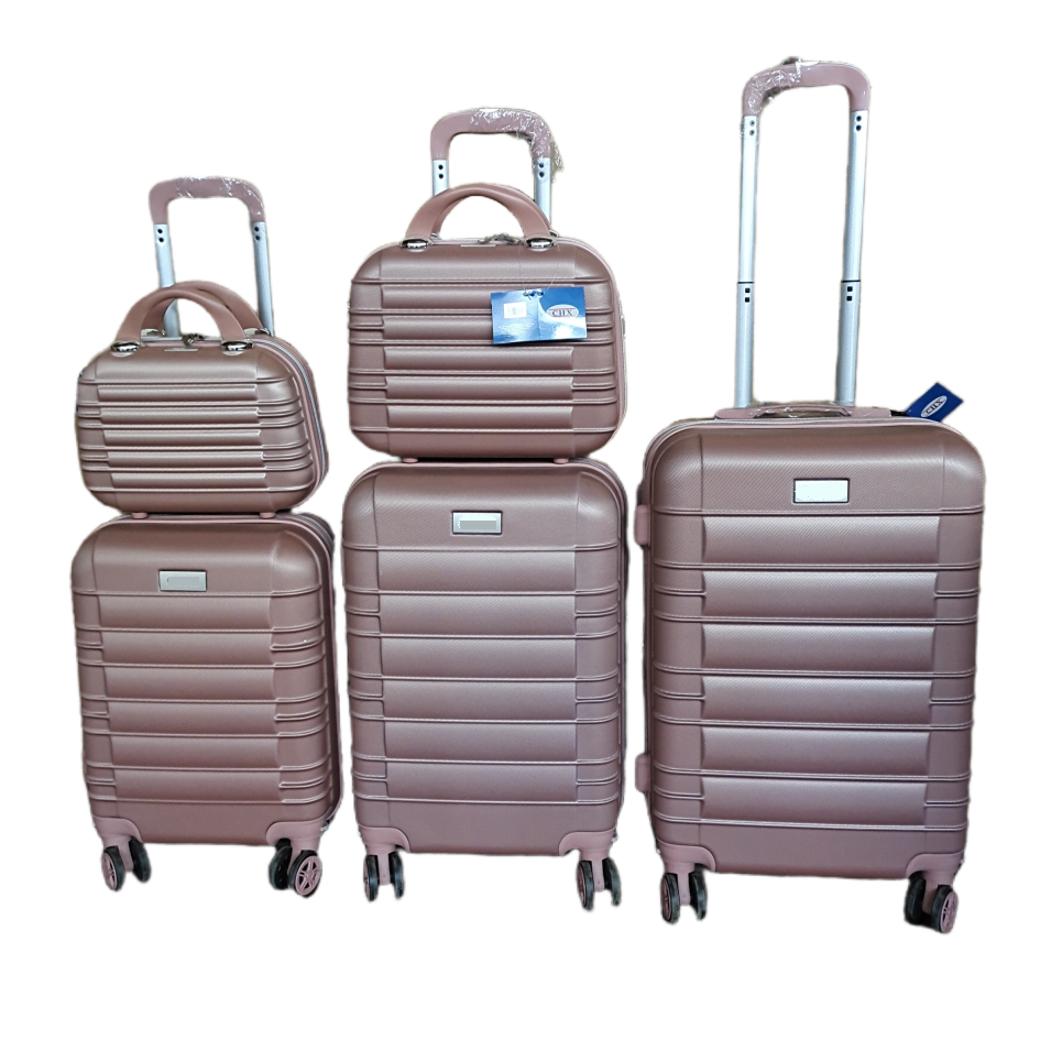 ABS Suit Case Travel Suitcases Set With Matching Bag