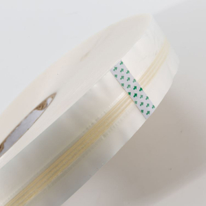 Wide Film Thin Glue Customized PE Resealable Plastic Bag Sealing Tape