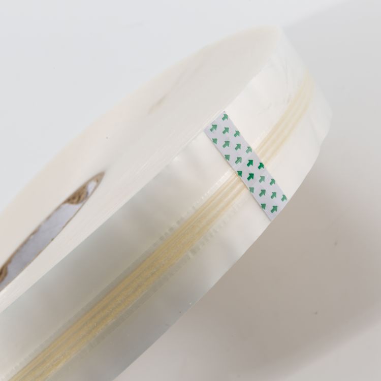 PE Film Customized Resealable Plastic Bag Sealing Tape 