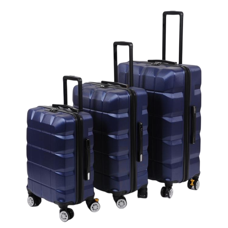 Travel Style Polyester ABS Luggage 