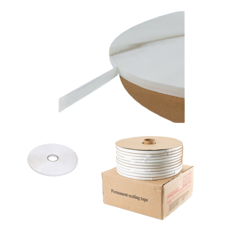 Self Adhesive 10mm Permanent Sealing Tape For Courrier Bags