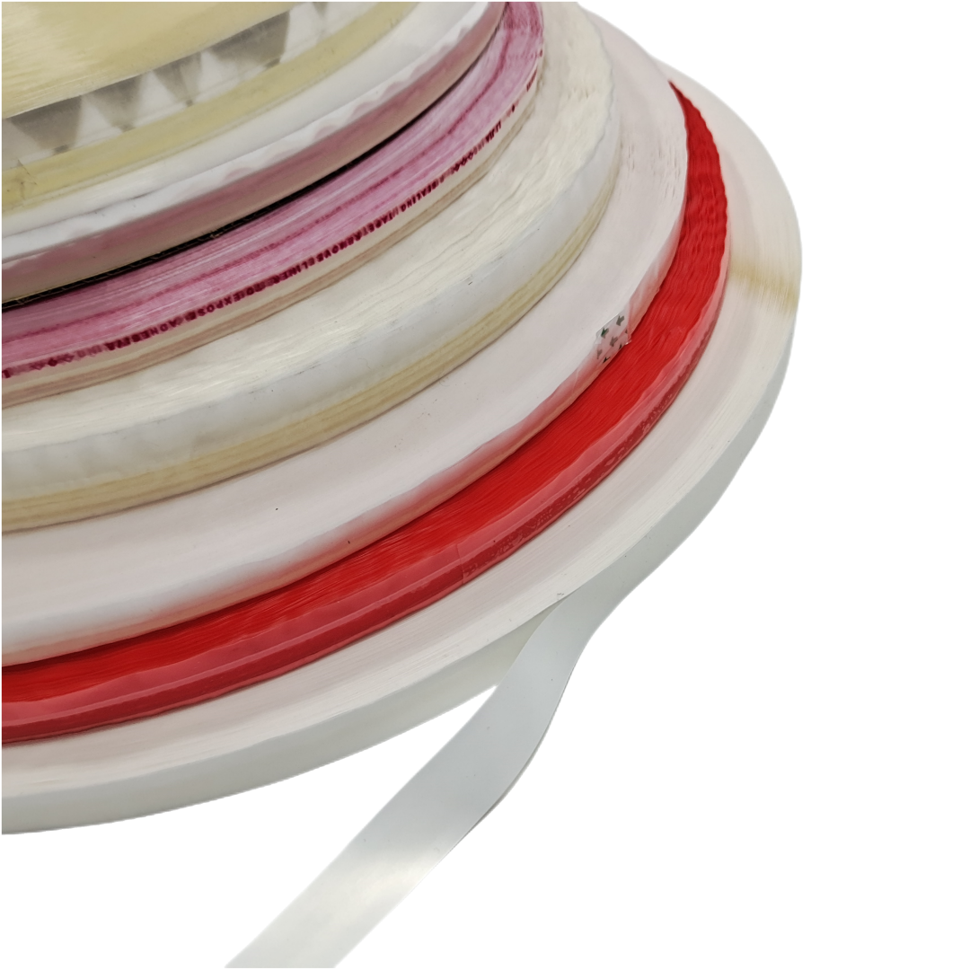 OPP PE Bag Sealing Tapes HDPE Material Double Side Releasable Tape