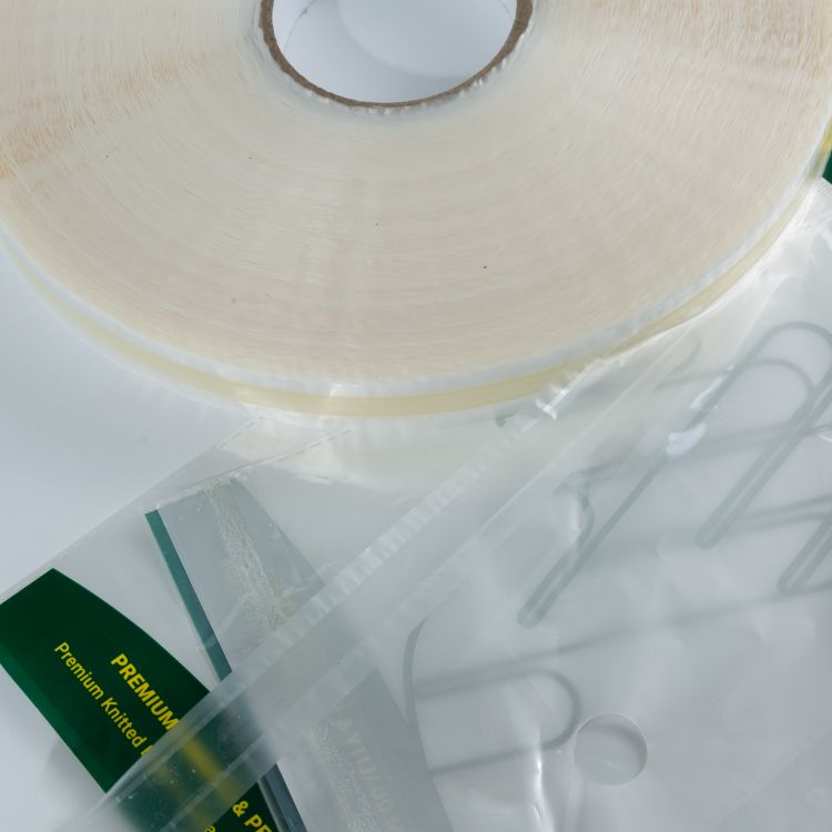 Double Glue Resealable Sealing Tape for Packing Bag 15*5/7MM 
