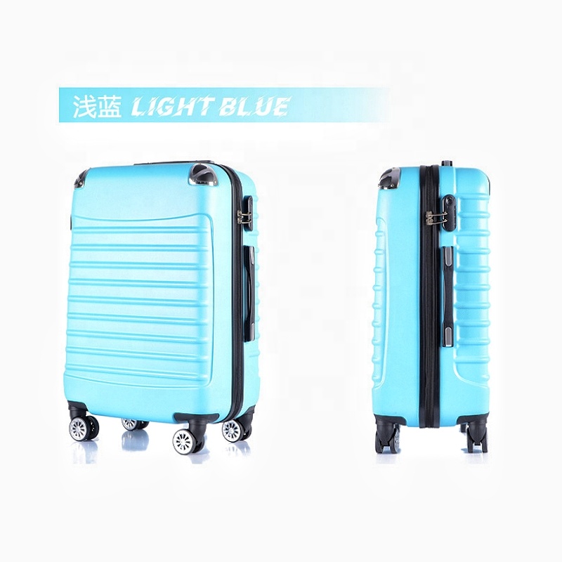 Factory Price Customize ABS Hardshell Carry On Luggage Travel Trolley Case Set ZL-102